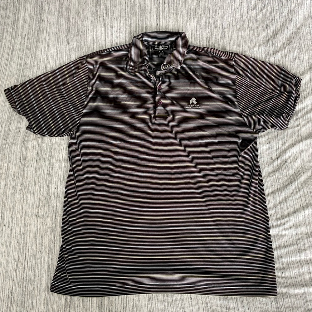 Straight Down Riviera CC Golf shirt